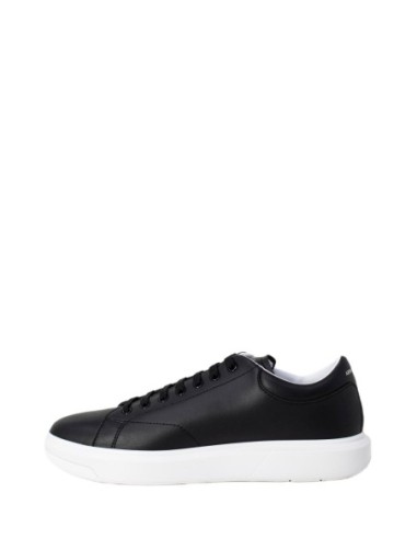Armani Exchange Homme – Baskets XUX123 cuir noir