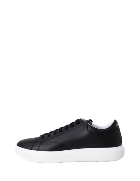 Armani Exchange Homme – Baskets XUX123 cuir noir