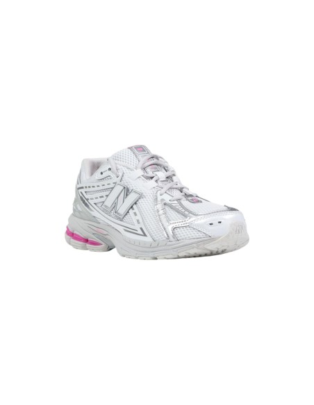 Baskets New Balance femme argenté léger