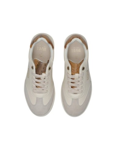 Prima Classe Femme – Baskets Child beige cuir