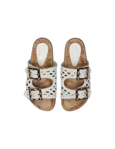 Prima Classe Femme – Mules Slipper H30 blanc