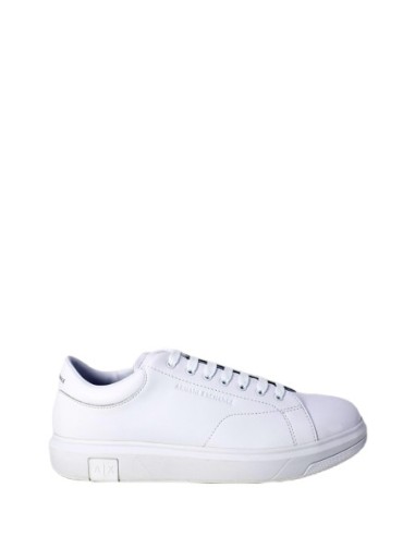 Armani Exchange Homme – Baskets cuir blanc