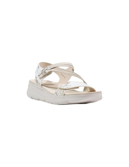 Prima Classe Femme – Sandales blanc imprimé