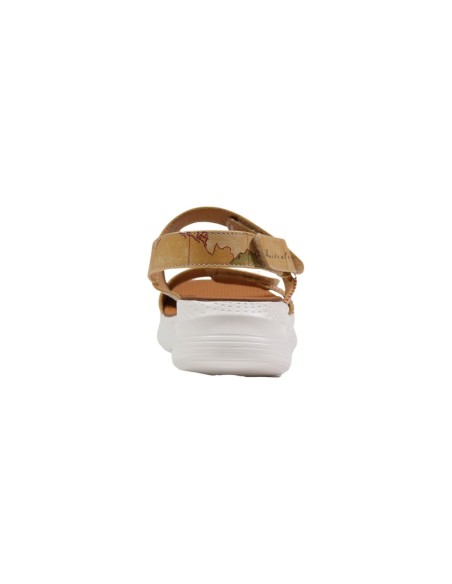 Sandales beige à lanières imprimées | Prima Classe