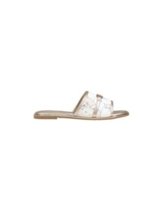 Mules Prima Classe beige imprimé élégant