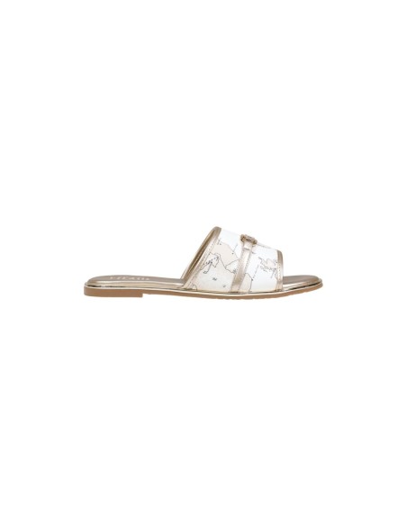 Mules Prima Classe beige imprimé élégant