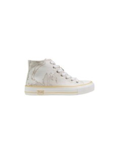 Baskets Prima Classe blanches esprit voyage
