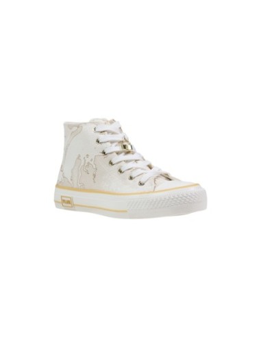 Baskets Prima Classe blanches esprit voyage