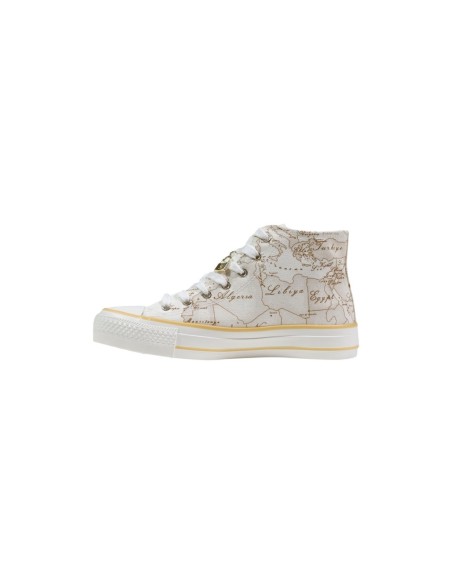 Baskets Prima Classe blanches esprit voyage