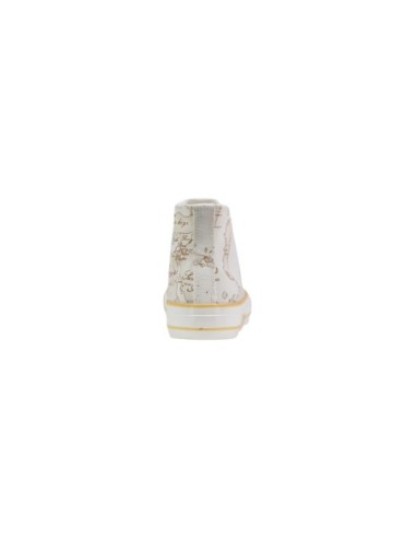 Baskets Prima Classe blanches esprit voyage