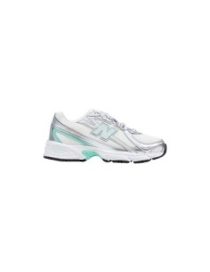 Baskets New Balance femme argenté moderne