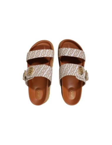 Liu Jo Femme – Mules beige imprimé