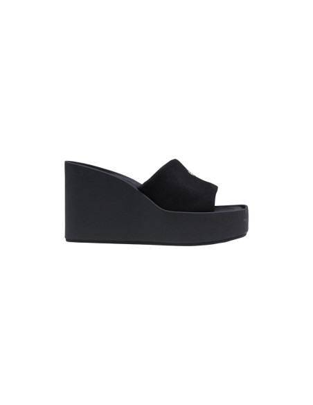Calvin Klein Femme – Mules noir plateforme