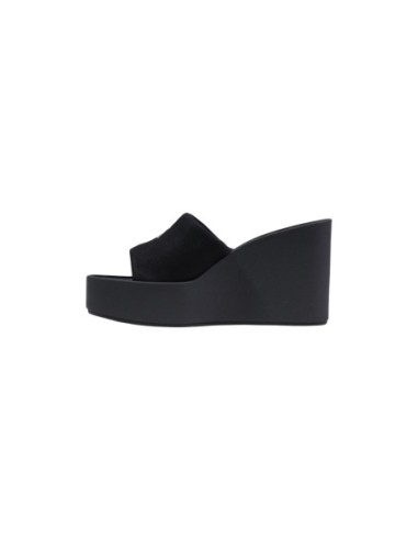 Calvin Klein Femme – Mules noir plateforme