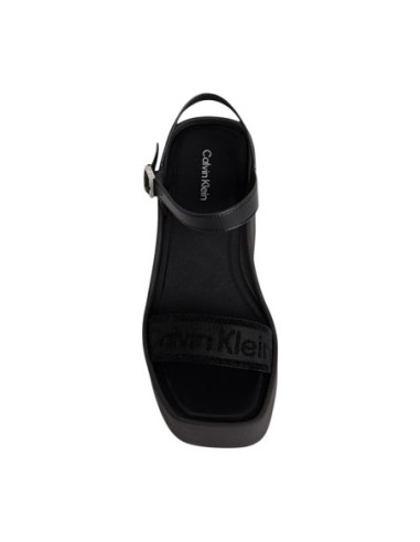 Calvin Klein Femme – Sandales noir plateforme