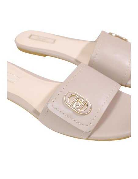 Liu Jo Femme – Mules beige cuir