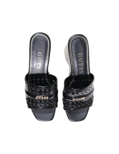 Guess Femme – Mules noir plateforme