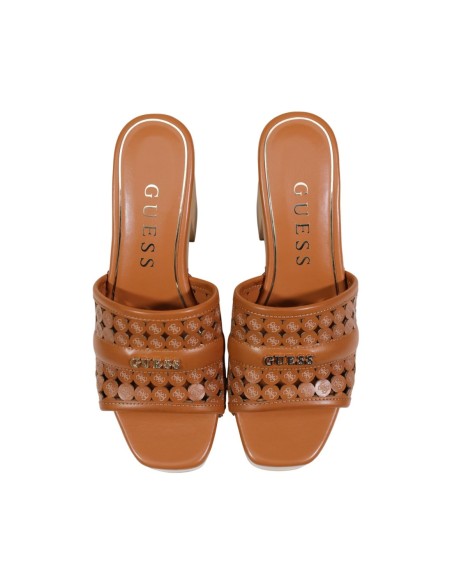 Guess Femme – Sandales marron plateforme