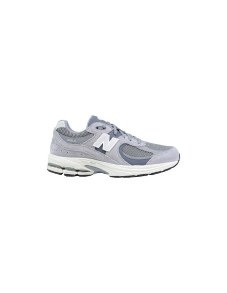 Baskets New Balance femme gris mix matières