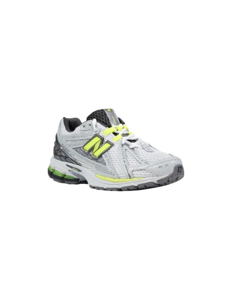 Baskets New Balance femme gris synthétique