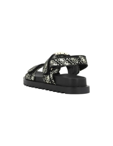 Guess – Sandales noires imprimées | Femme | Sandales