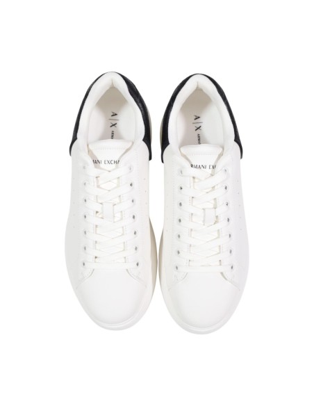 Armani Exchange – Baskets blanches plateforme | Femme | Baskets