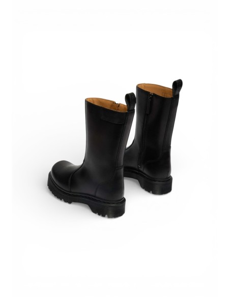 Bottines femme Dr. Martens noires zip leather