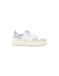 Baskets chamois blanc silhouette basse | Tommy Hilfiger Jeans