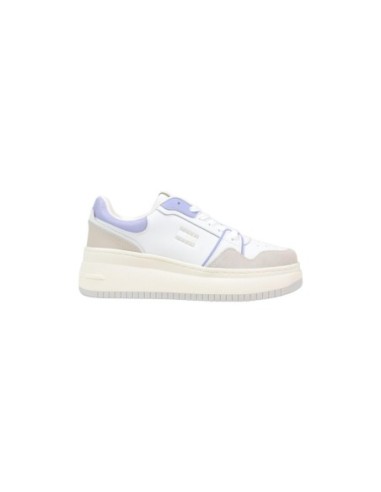 Baskets chamois blanc silhouette basse | Tommy Hilfiger Jeans