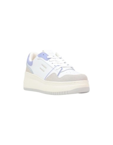 Baskets chamois blanc silhouette basse | Tommy Hilfiger Jeans