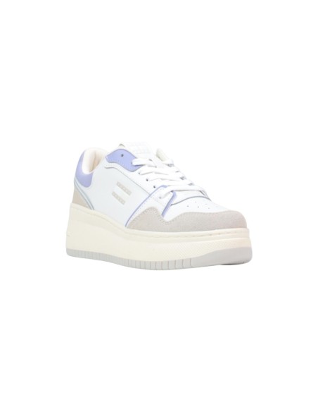 Baskets chamois blanc silhouette basse | Tommy Hilfiger Jeans