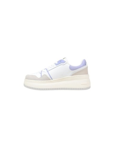 Baskets chamois blanc silhouette basse | Tommy Hilfiger Jeans