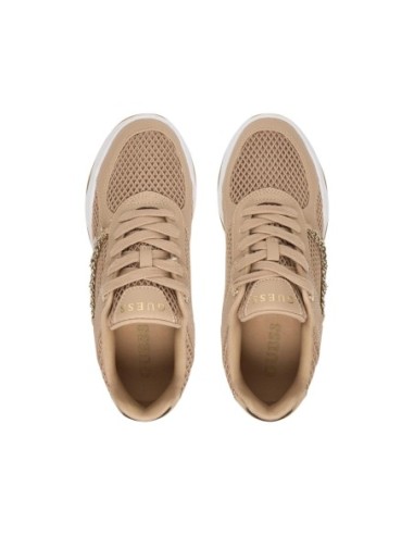 Guess – Baskets beiges boucle | Femme | Baskets