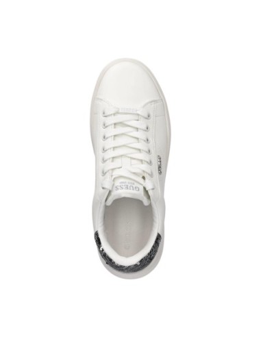 Baskets femme Guess blanc sport chic