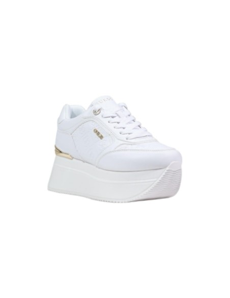 Baskets femme Guess blanc plateforme active