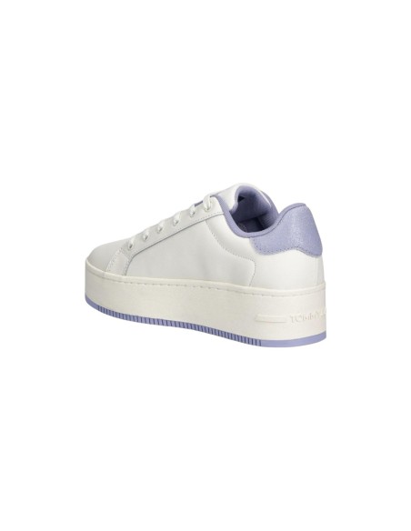 Baskets cuir blanc semelle caoutchouc | Tommy Hilfiger Jeans