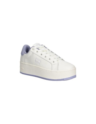 Baskets cuir blanc semelle caoutchouc | Tommy Hilfiger Jeans