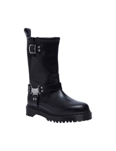 Bottines femme Dr. Martens noires strong leather