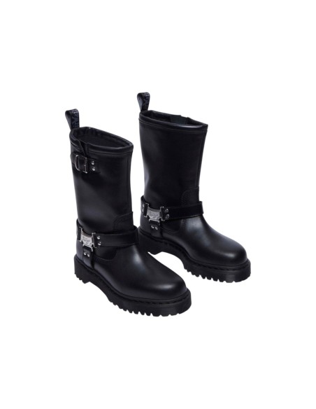 Bottines femme Dr. Martens noires strong leather