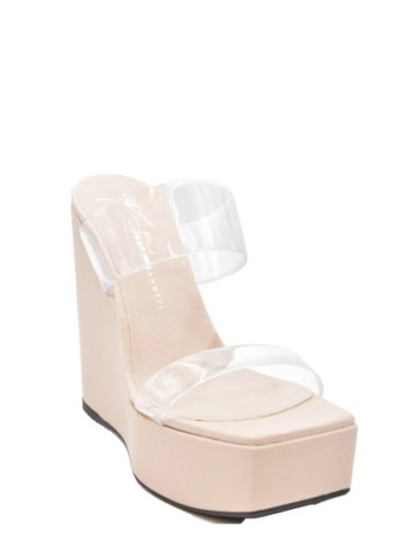 Giuseppe Zanotti – Sandales beiges plateforme | Femme | Sandales
