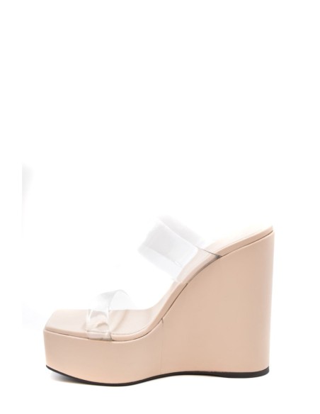 Giuseppe Zanotti – Sandales beiges plateforme | Femme | Sandales