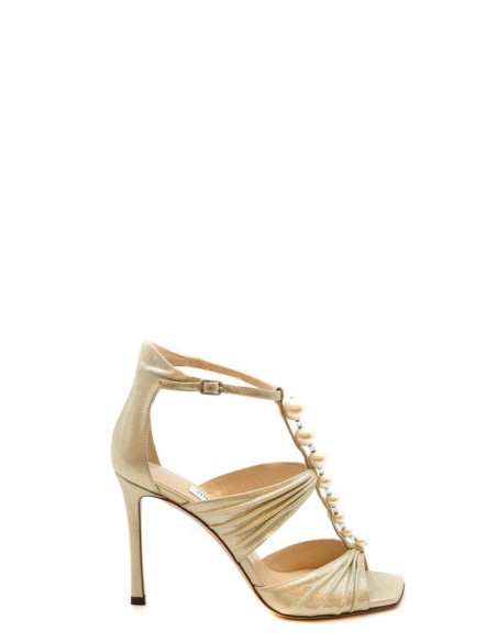 Jimmy Choo – Sandales beiges talons | Femme | Sandales