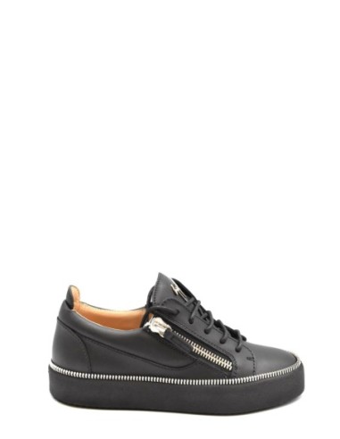 Giuseppe Zanotti – Baskets noires zippées | Femme | Baskets