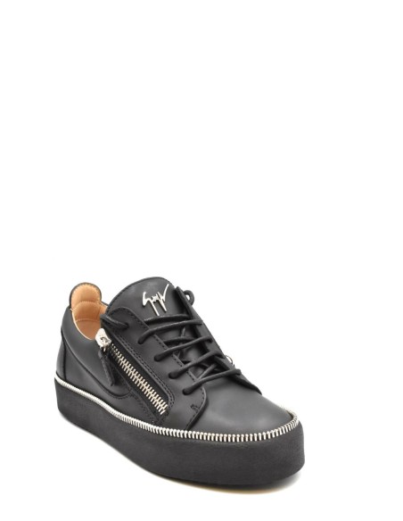 Giuseppe Zanotti – Baskets noires zippées | Femme | Baskets