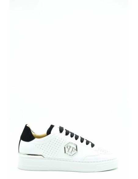 Baskets Philipp Plein blanches cuir premium