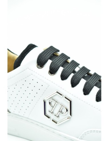Baskets Philipp Plein blanches cuir premium