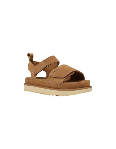 Ugg – Sandales beiges plateforme | Femme | Sandales