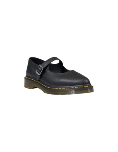 Chaussures basses femme Dr. Martens noires buckle