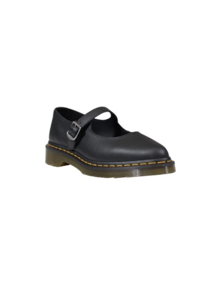 Chaussures basses femme Dr. Martens noires buckle