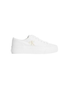 Calvin Klein Jeans – Baskets blanches plateforme | Femme | Baskets